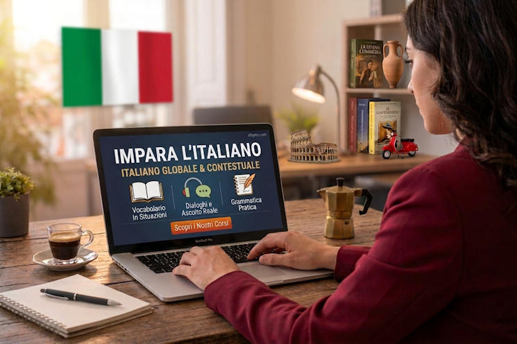 Stagiaire en formation d'italien
